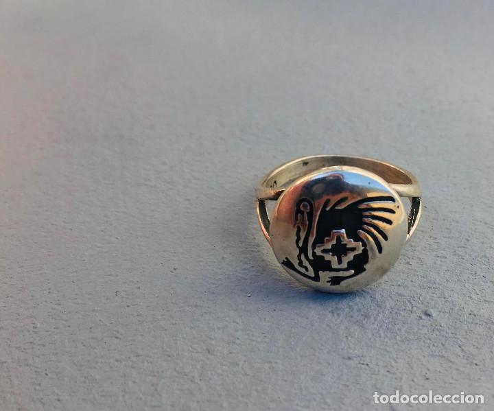 Joyeria: ANILLO PLATA 900 AVESTRUZ AFRICANO - Foto 2