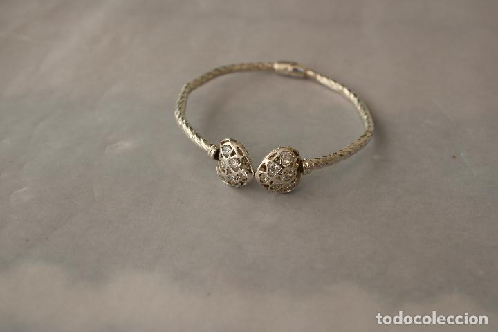 Joyeria: pulsera brazalete brilho plata de ley 925 - Foto 3