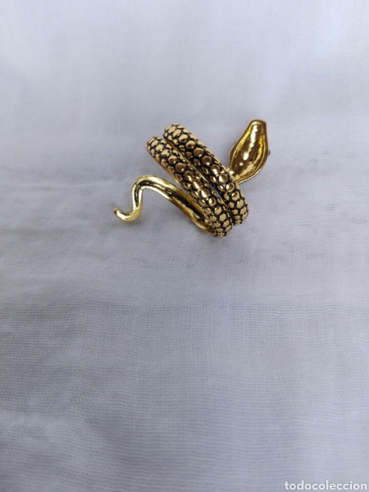 Joyeria: ANILLO SERPIENTE CON CRISTALES CHECOS, ORIGINAL CULEBRA ENTRELAZADA - Foto 4