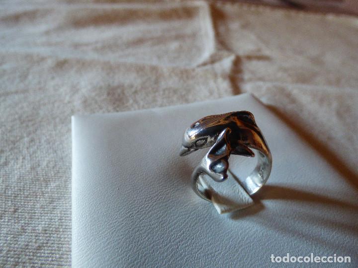 Joyeria: Anillo plata,delfin. - Foto 1