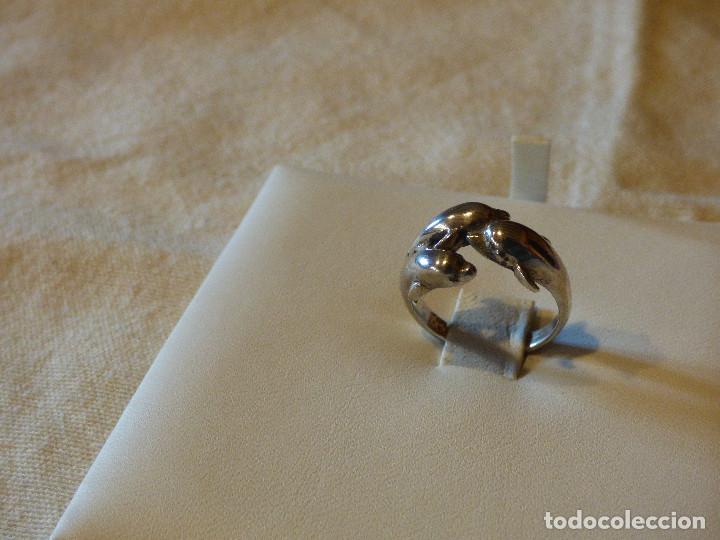Joyeria: Anillo de plata,delfin. - Foto 1