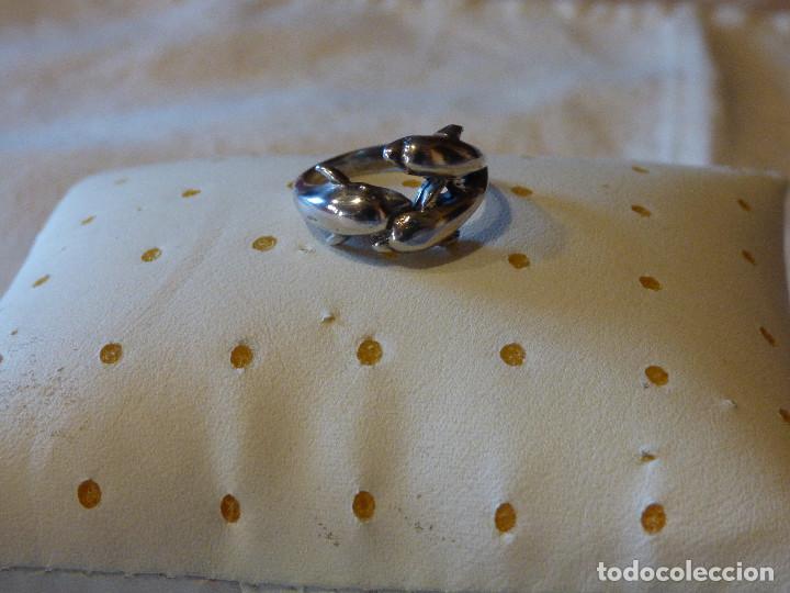 Joyeria: Anillo de plata,delfin. - Foto 2