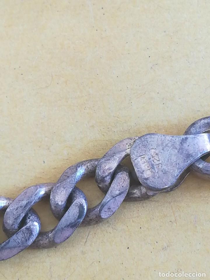 Joyeria: Antiguo pulsera de plata - Foto 2