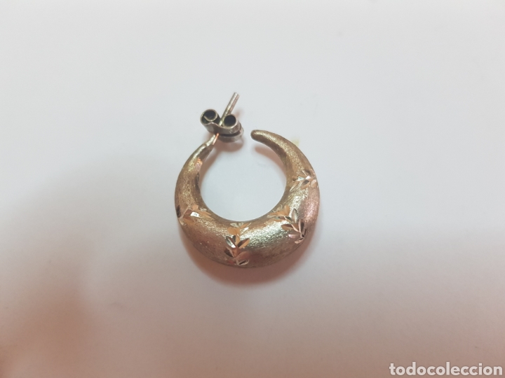 Joyeria: #558 Pendientes luna plata de ley 925 2cm - Foto 3