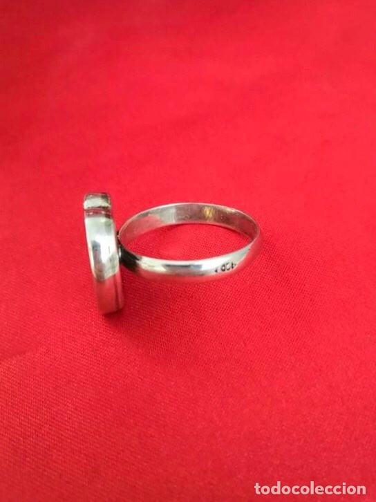 Joyeria: ANILLO EN PLATA 900 Y NACAR - Foto 2