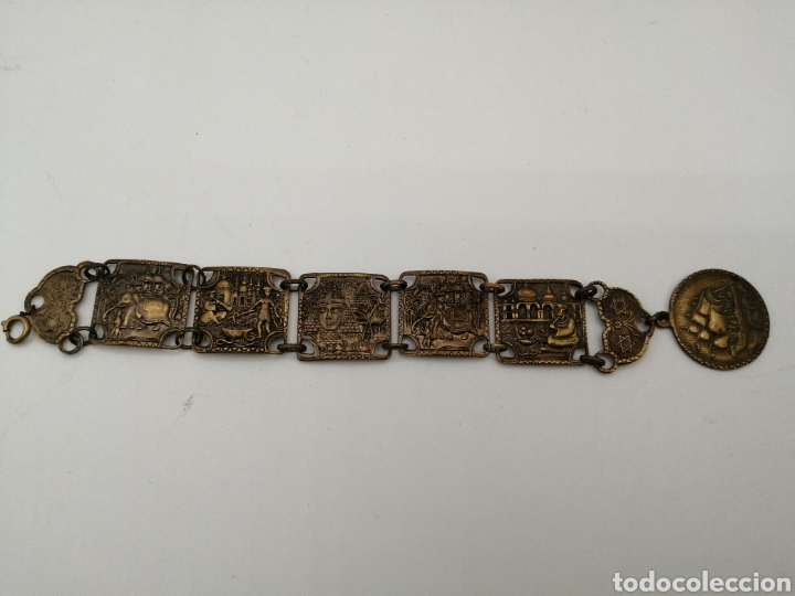 Joyeria: Pulsera Brazalete metal. Oriental - Foto 2