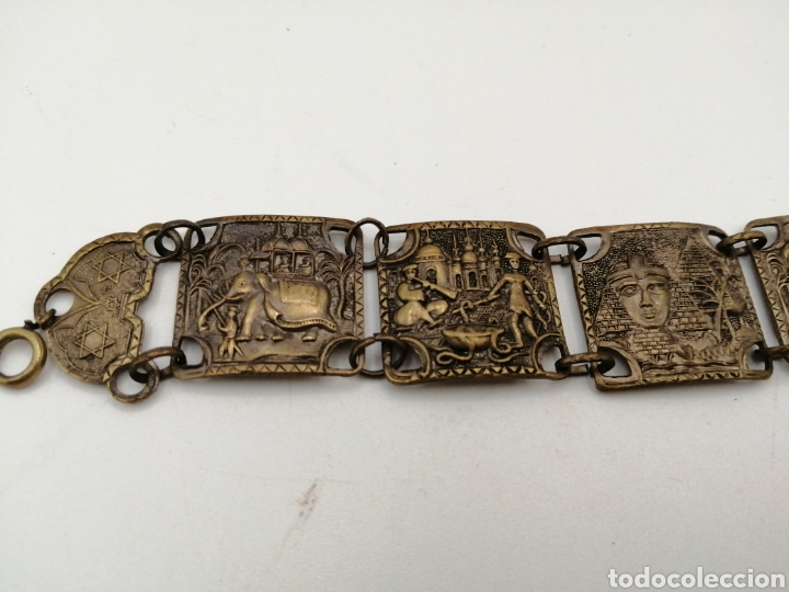 Joyeria: Pulsera Brazalete metal. Oriental - Foto 3