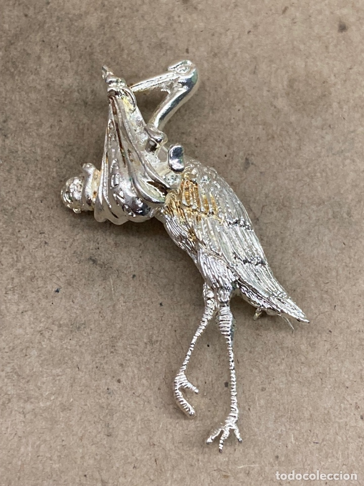 Joyeria: Broche bisuter&iacute;a plateado - Foto 1