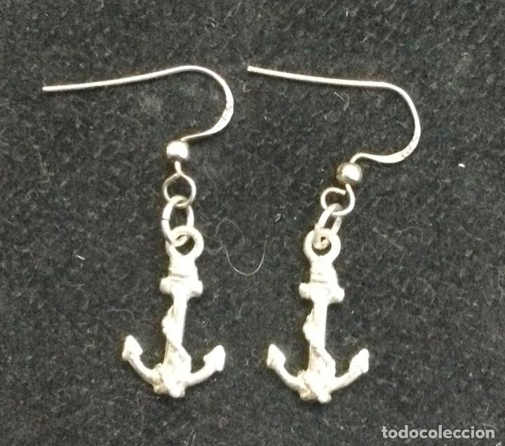 Joyeria: Pendientes. Anclas. Plata de ley. NUEVOS - Foto 1