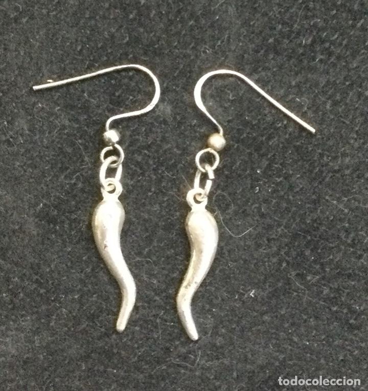 Joyeria: Pendientes. Peperoni. Plata de Ley. NUEVOS - Foto 1