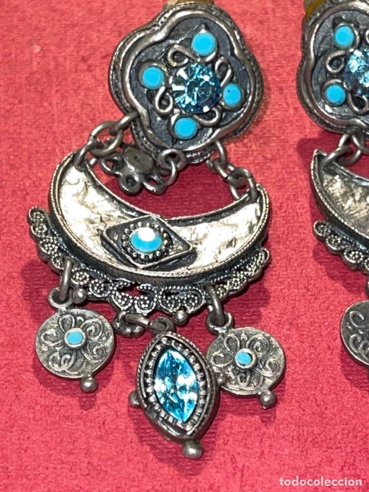 Joyeria: Preciosa pareja de pendientes con pedrer&iacute;a - Foto 5