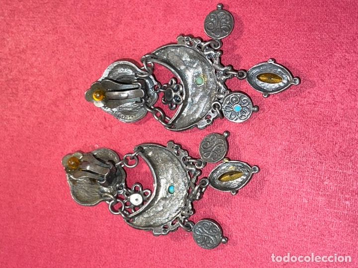Joyeria: Preciosa pareja de pendientes con pedrer&iacute;a - Foto 8