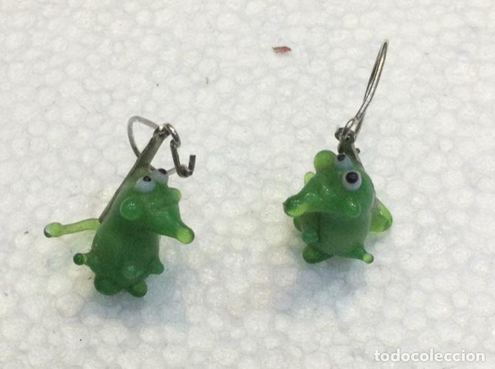 Schmuck: Pendientes. Osos hormigueros. vidrio de Murano. NUEVOS.
