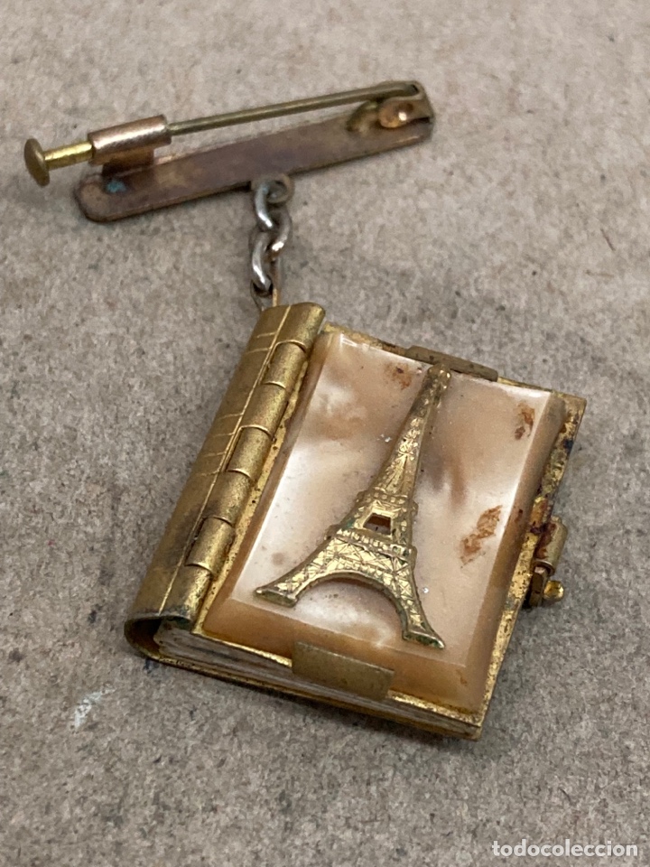 Joyeria: Broche metal Paris - Foto 1