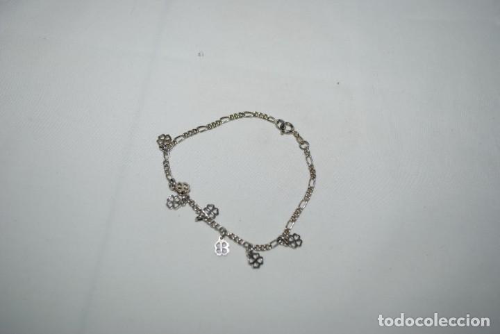 Joyeria: PULSERA , O, TOBILLERA DE PLATA . - Foto 2