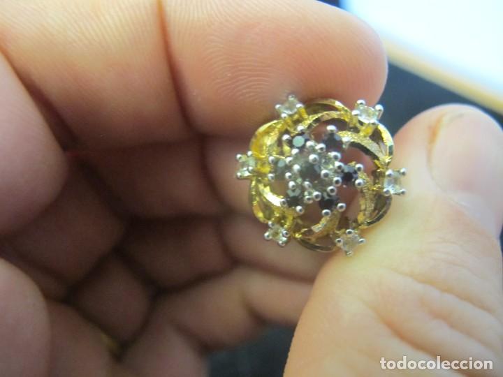 Joyeria: Anillo de plata contrastada 925, con ba&ntilde;o de oro - Foto 7