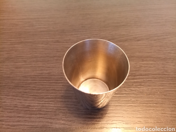 Joyeria: Antiguo Vaso Alpaca 1&deg;era Comuni&oacute;n - Foto 5