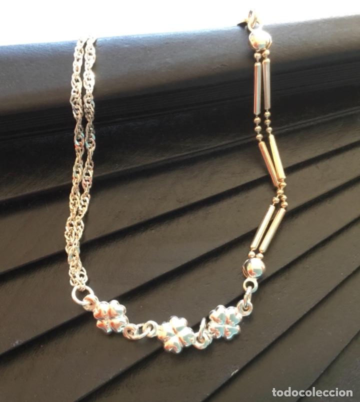 Joyeria: PULSERA DE PLATA DE LEY CONTRASTADA. TR&Eacute;BOL DE LA SUERTE - Foto 3