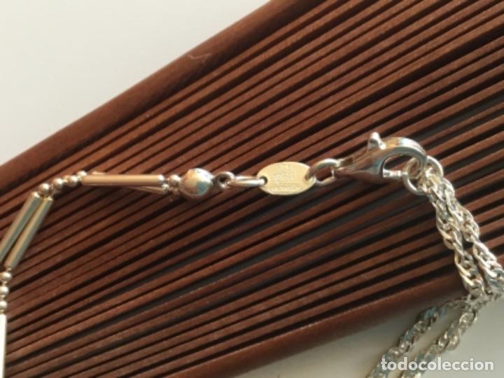 Joyeria: PULSERA DE PLATA DE LEY CONTRASTADA. TR&Eacute;BOL DE LA SUERTE - Foto 6