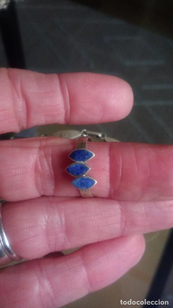 Joyeria: PULSERA Y ANILLO DE PLATA Y LAPIZL&Aacute;ZULI - Foto 8