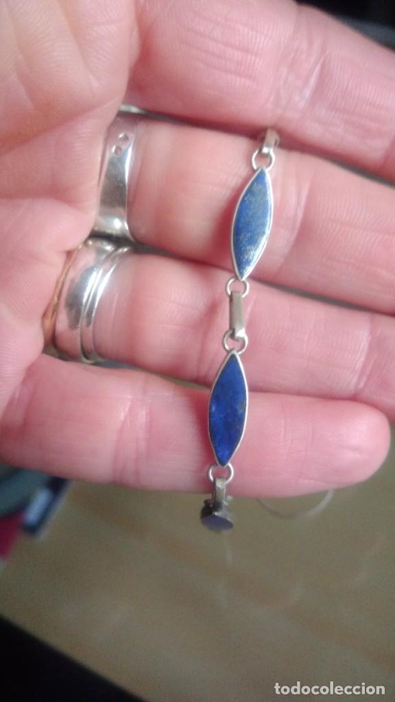 Joyeria: PULSERA Y ANILLO DE PLATA Y LAPIZL&Aacute;ZULI - Foto 9
