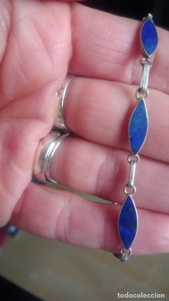 Joyeria: PULSERA Y ANILLO DE PLATA Y LAPIZL&Aacute;ZULI - Foto 10