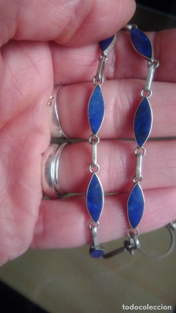 Joyeria: PULSERA Y ANILLO DE PLATA Y LAPIZL&Aacute;ZULI - Foto 11
