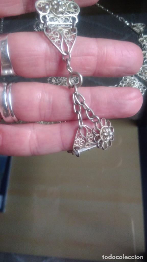 Joyeria: PRECIOSO COLLAR Y PULSERA DE FILIGRANA DE PLATA - Foto 5