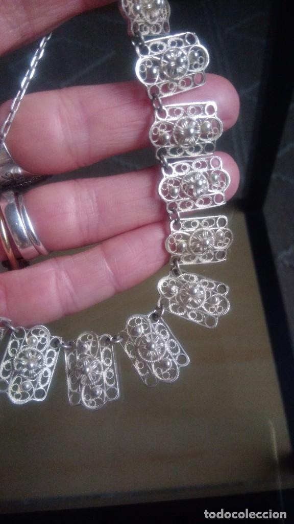 Joyeria: PRECIOSO COLLAR Y PULSERA DE FILIGRANA DE PLATA - Foto 6