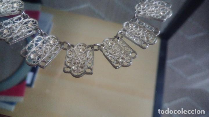 Joyeria: PRECIOSO COLLAR Y PULSERA DE FILIGRANA DE PLATA - Foto 7