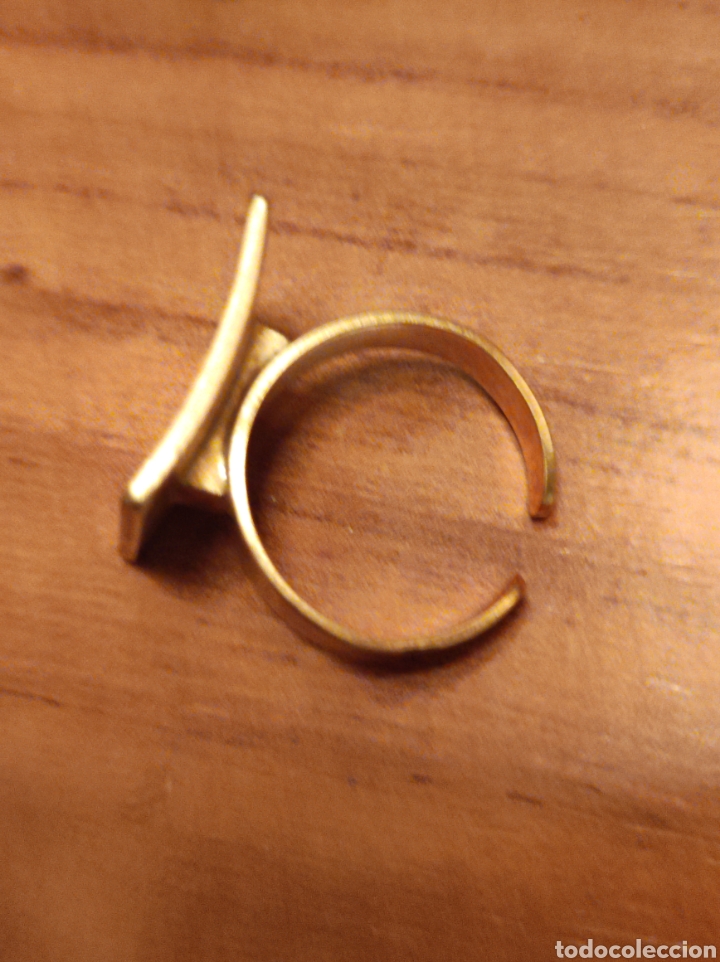 Joyeria: Singular anillo chapado en oro - Foto 5