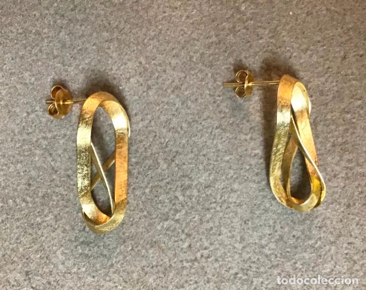 Joyeria: PENDIENTES PLATA CHAPADA - Foto 2