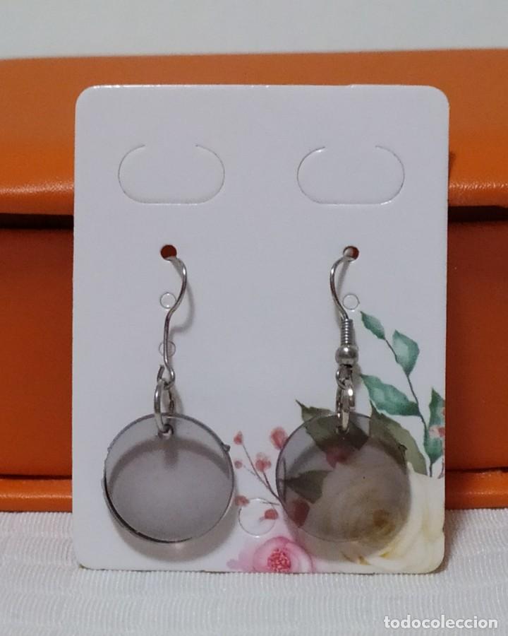 Joyeria: PENDIENTES CIRCULO GRIS BISUTER&Iacute;A - Foto 1