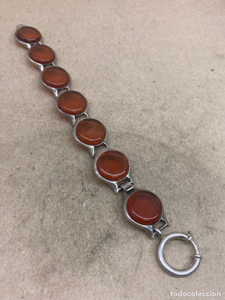 Joyeria: Pulsera de plata y &Aacute;mbar - Foto 1