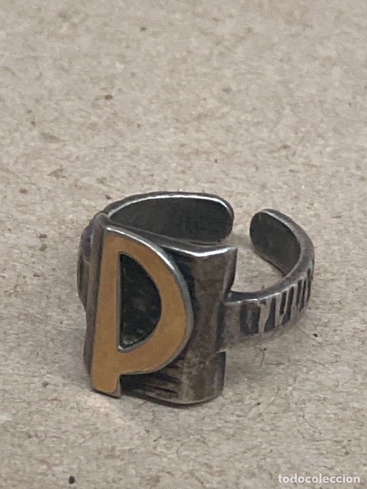 Joyeria: Anillo de plata y oro - Foto 1