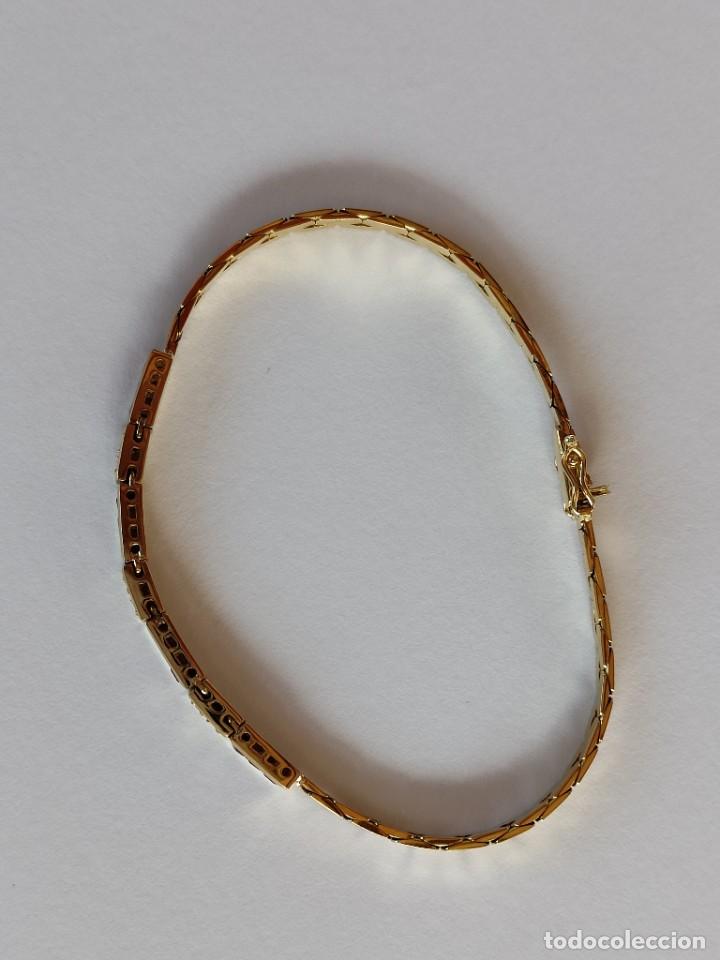 Joyeria: PULSERA ORO 18K RUB&Iacute; Y BRILLANTES - Foto 8