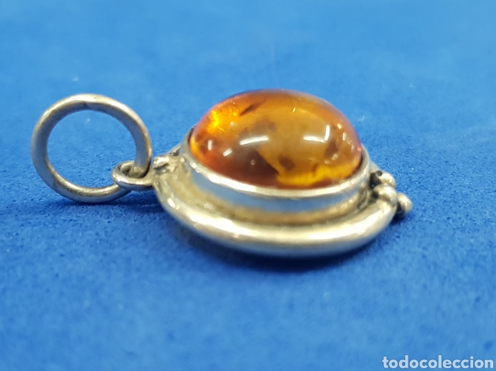 Joyeria: Colgante de plata y &aacute;mbar - Foto 3