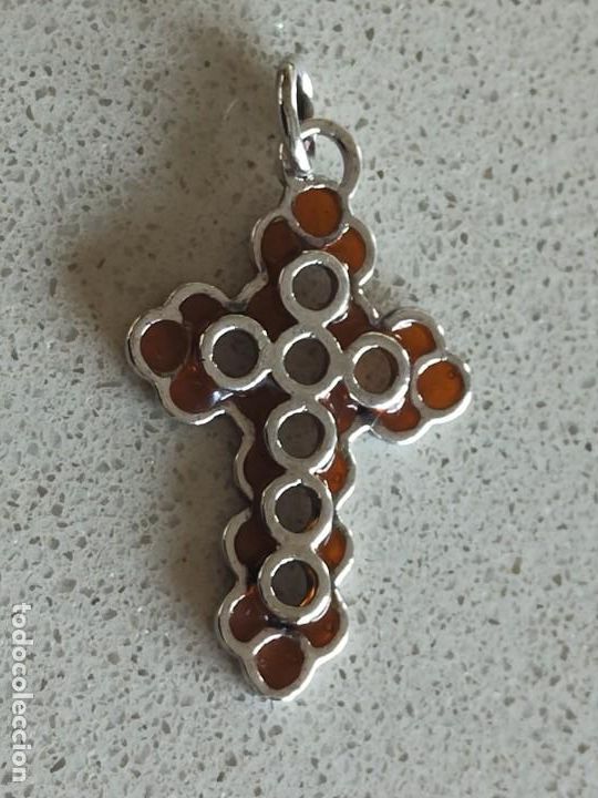 Joyeria: CRUZ PLATA Y &Aacute;MBAR - Foto 1