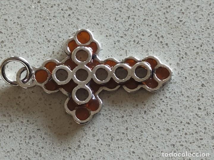 Joyeria: CRUZ PLATA Y &Aacute;MBAR - Foto 2