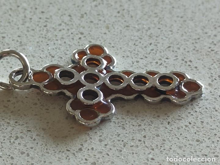 Joyeria: CRUZ PLATA Y &Aacute;MBAR - Foto 4