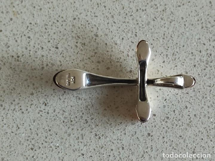 Joyeria: CRUZ PLATA DE LEY Y &Aacute;MBAR NATURAL - Foto 3