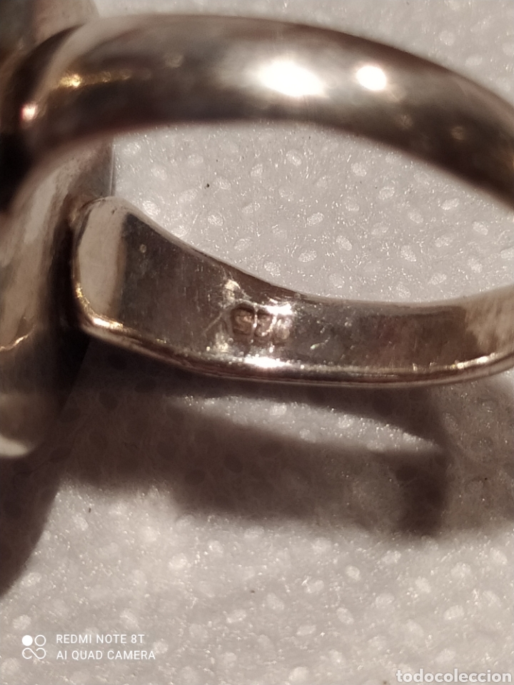 Joyeria: Anillo plata y concha. - Foto 5