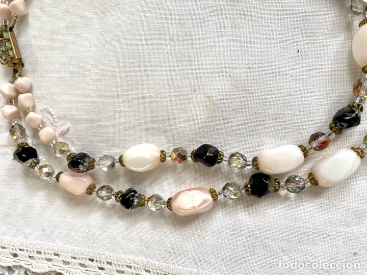 Joyeria: Collar vintage de doble vuelta - Foto 3
