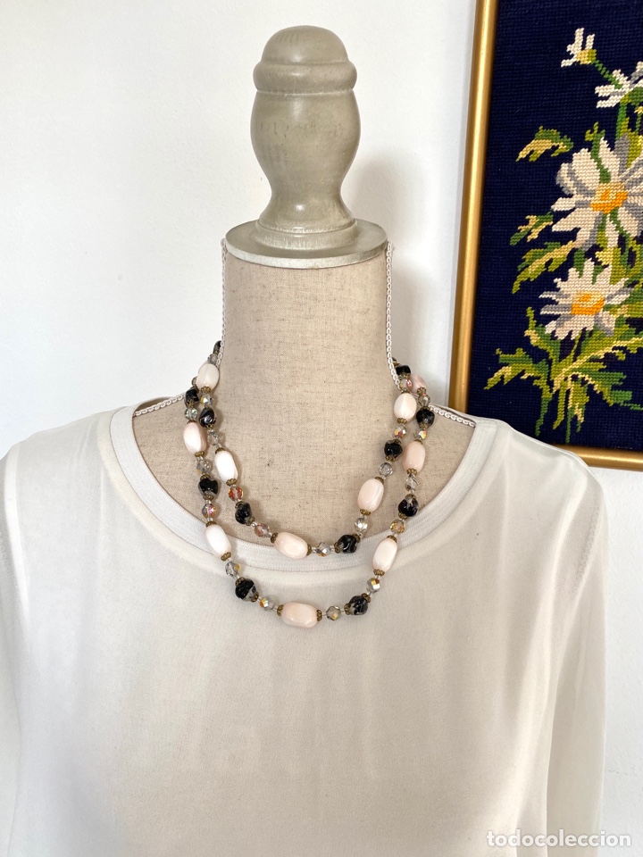 Joyeria: Collar vintage de doble vuelta - Foto 6