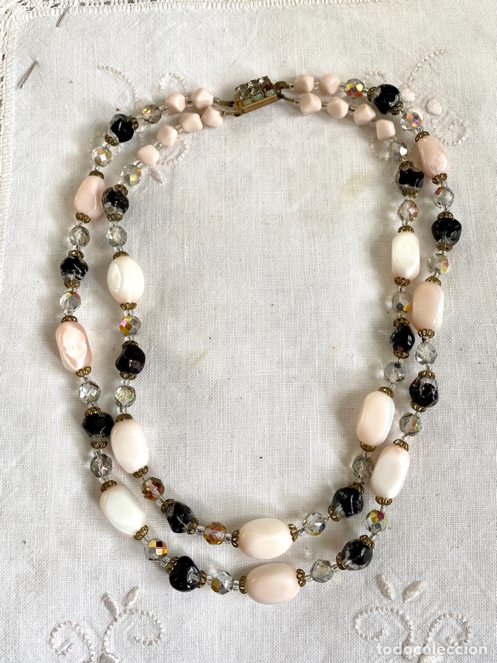 Joyeria: Collar vintage de doble vuelta - Foto 1