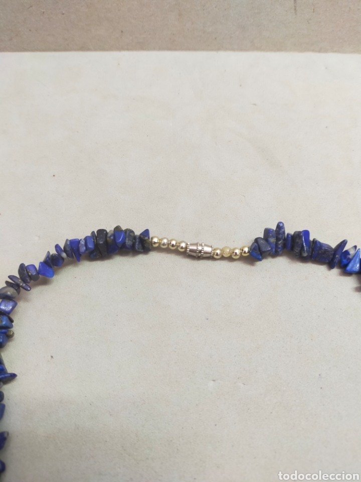Joyeria: COLLAR DE CUENTAS DE LAPISLAZULI. - Foto 3
