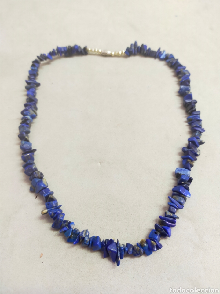 Joyeria: COLLAR DE CUENTAS DE LAPISLAZULI. - Foto 5