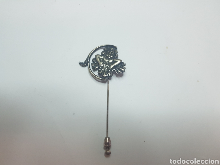 Joyeria: #654 Alfiler plata de ley 925 7cm - Foto 1