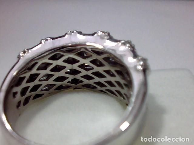 Joyeria: anillo oro blanco 18 kts y diamantes - Foto 8