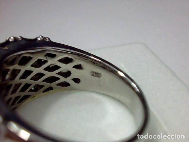 Joyeria: anillo oro blanco 18 kts y diamantes - Foto 9